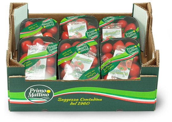 scharfe runde Chilischote - Pappkarton (Kunststoffschale)