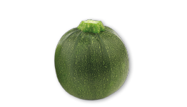 Zucchine rotonde chiare